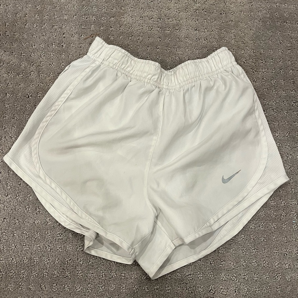 White Nike Shorts